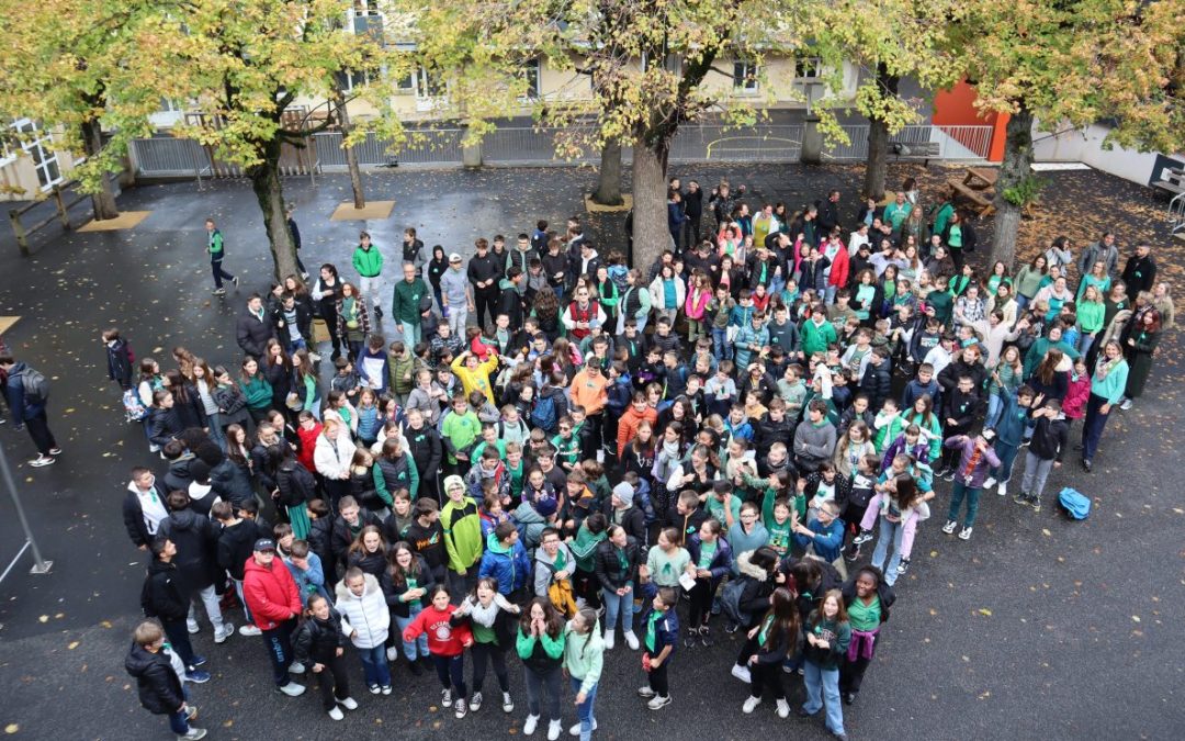 Tous en vert contre le Harcèlement à l’ESCY